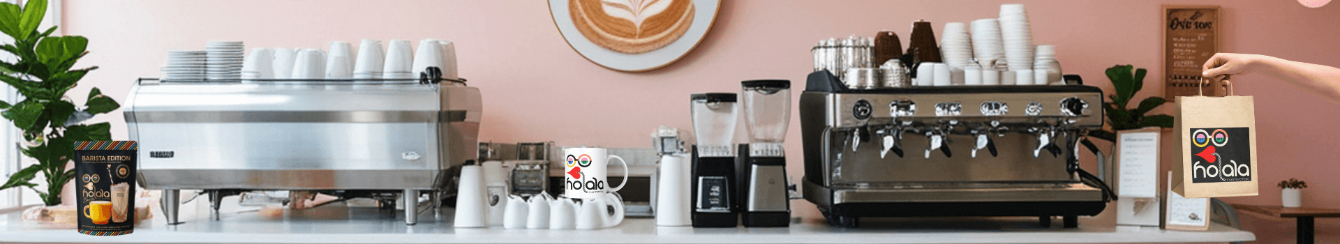 Coffee shop équipé - Holala horchata de chufa pour les professionnels