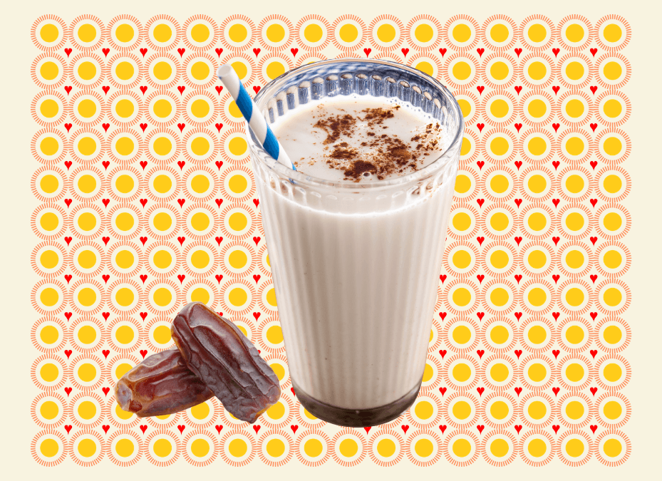 recette horchata de chufa naturelle à la datte